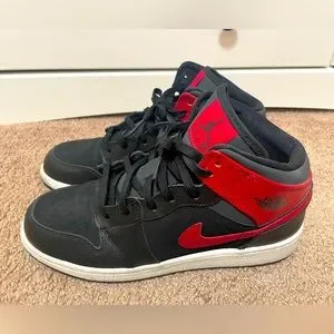 Nike Shoes Air Jordan Retro Mid Gs Gym Red Anthracite Poshmark